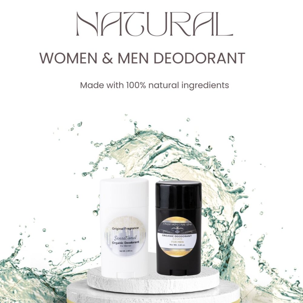 LIVE- 100% Organic Deodorant for Women & Men!!